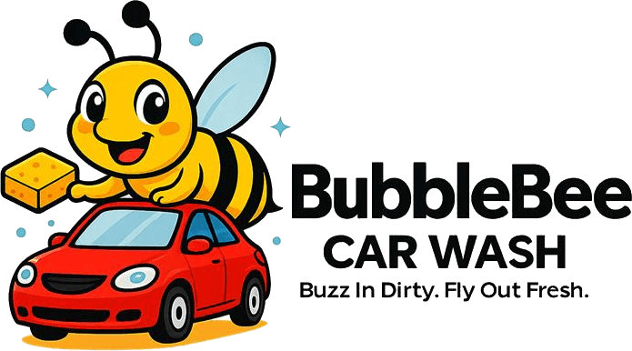 BubbleBee Car Wash logo